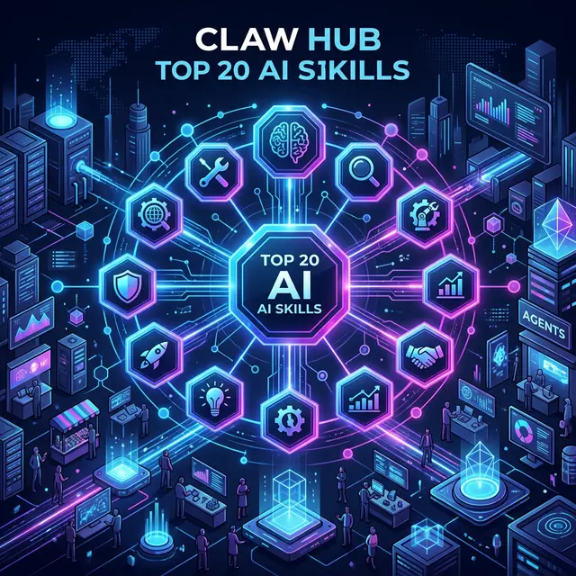 Top 20 Must-Install ClawHub Skills (Security Filtered)