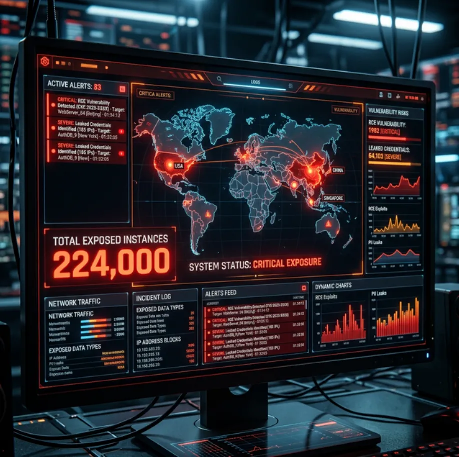 OpenClawの危機：22万を超えるAIエージェントが無防備に公開、セキュリティの脅威と対策